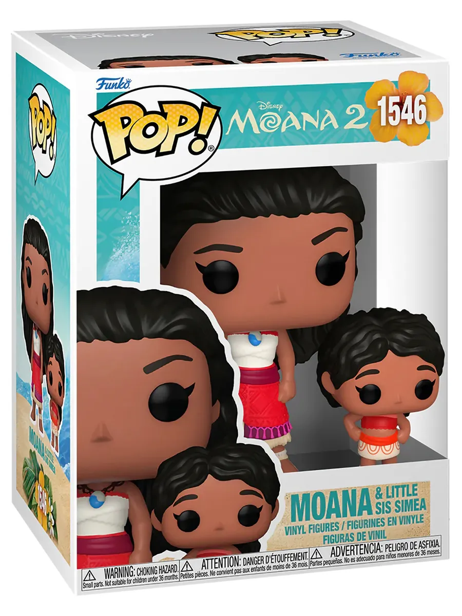 Фигурка Funko POP! Дисней Моана 2 Moana & Little Sis Simea