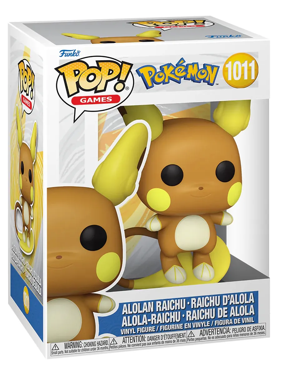 Фигурка Funko POP! Games Покемоны Alolan Райчу