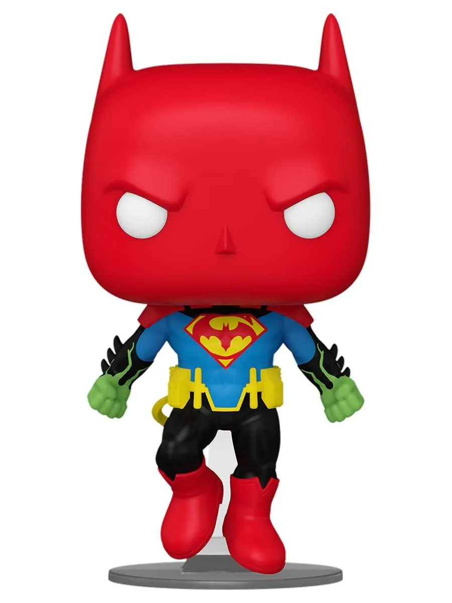 Фигурка Funko POP! Heroes Бэтмен / Супермен Fusion SDCC24