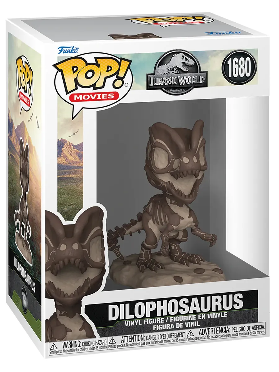 Фигурка Funko POP! Movies Мир Юрского периода Дилофозавр