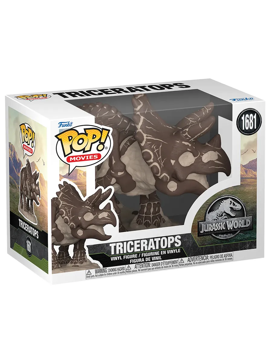 Фигурка Funko POP! Movies Мир Юрского периода Трицератопс