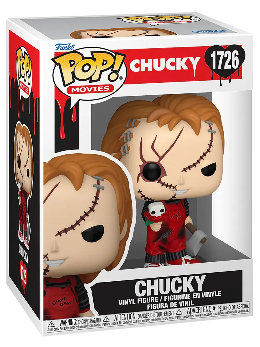 Фигурка Funko POP! Movies Valentines Chucky Чаки (1726)