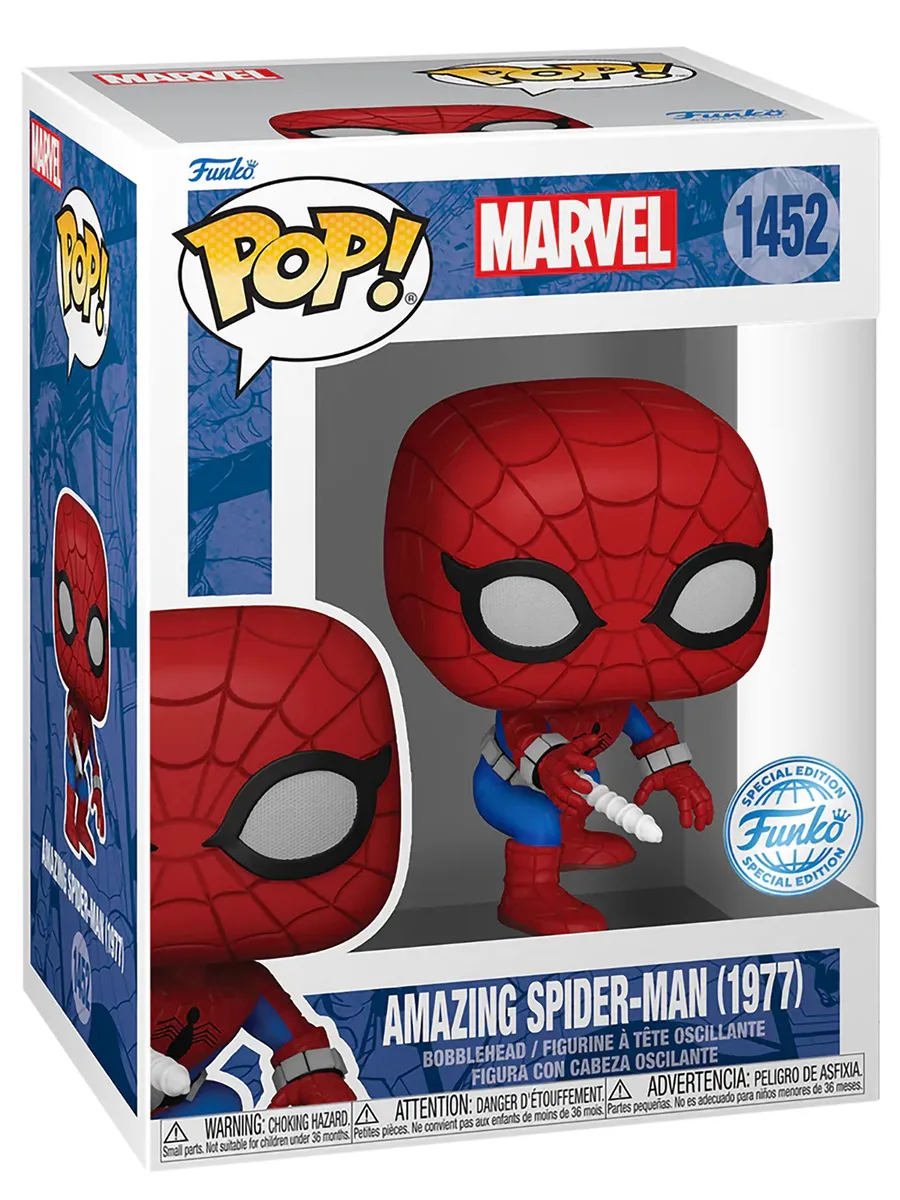 Фигурка Funko POP! башкотряс Марвел Amazing Человек-паук