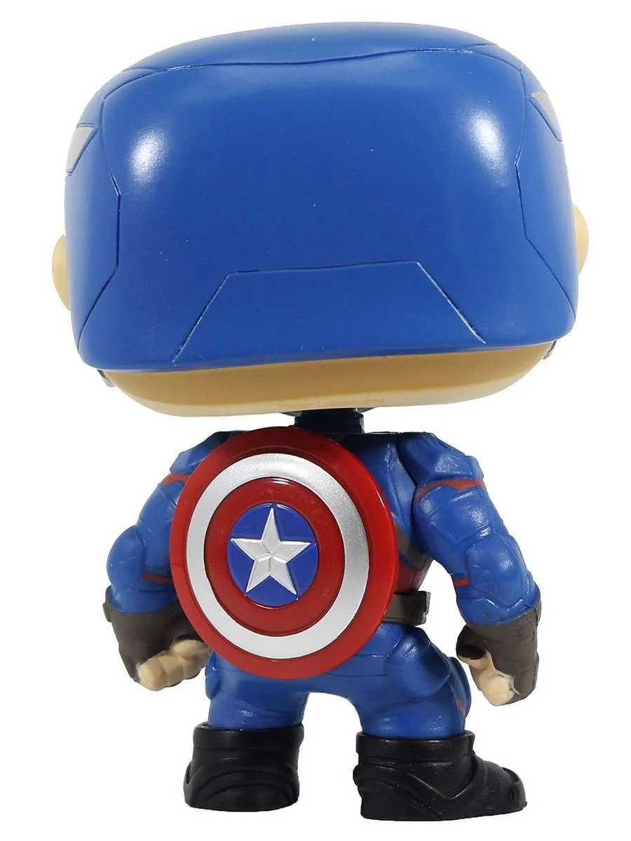 Фигурка Funko POP башкотряс Марвел Civil War Капитан Америка