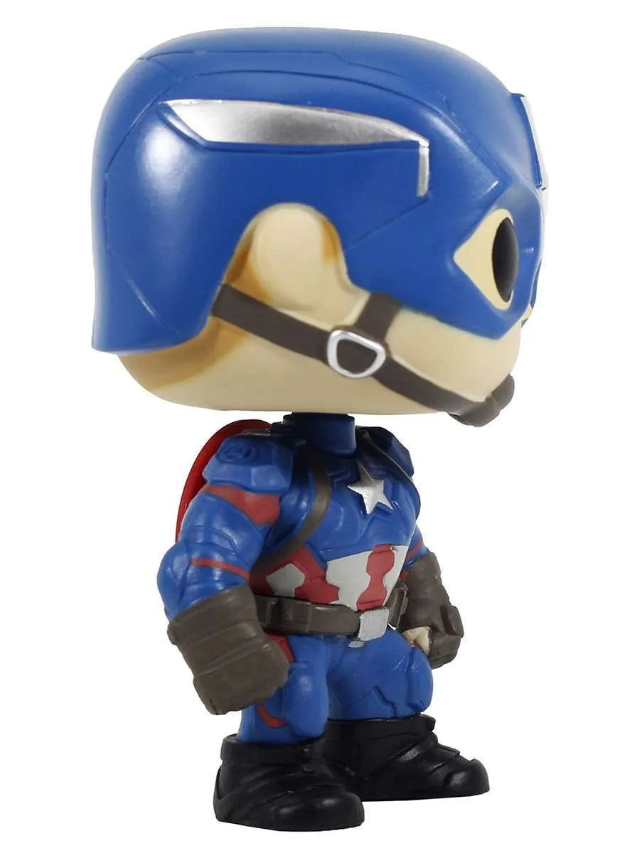 Фигурка Funko POP башкотряс Марвел Civil War Капитан Америка