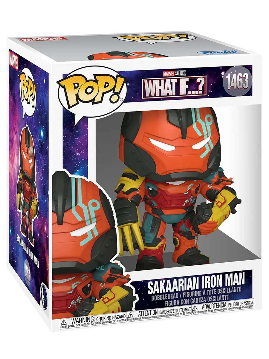 Фигурка Funko башкотряс Марвел Что если Железный человек 6