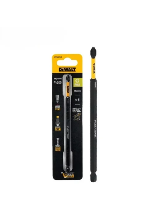 deWalt Бита DT7800T-QZ FLEXTORQ, PH2, 152мм, черный