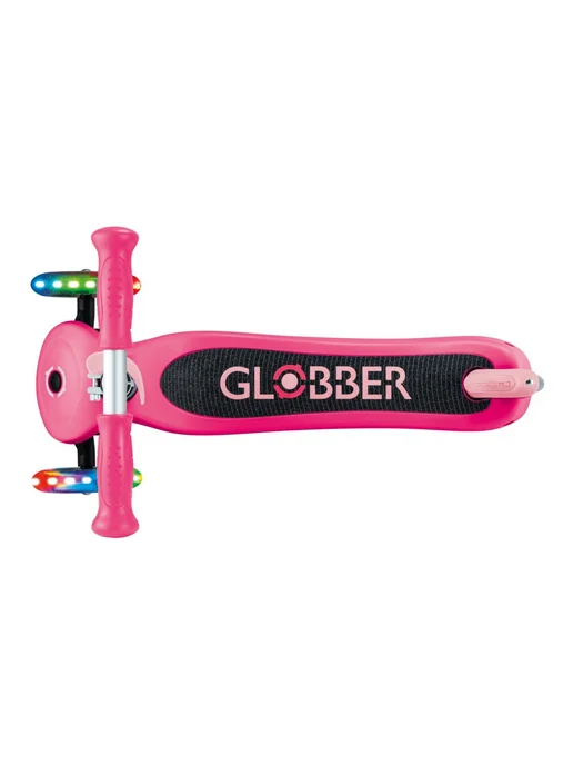 globber Трехколесный самокат PRIMO LIGHTS V2, розовый, фото 8