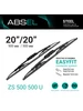 Щетки стеклоочистителя каркасные 500мм 500мм, комплект ABSEL 314597236 купить за 315 ₽ в интернет‑магазине Wildberries