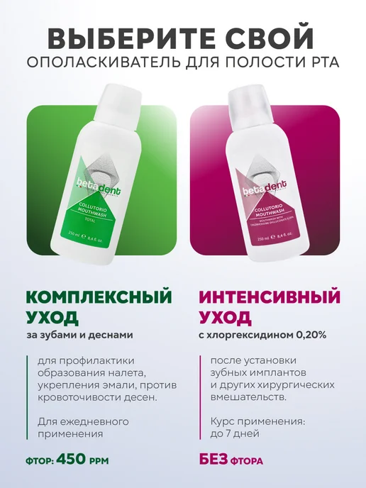 Betadent Зубная паста TOTAL Комплексный уход 145 гр (100 мл) Италия, 145 г, 100 мл, фото 5