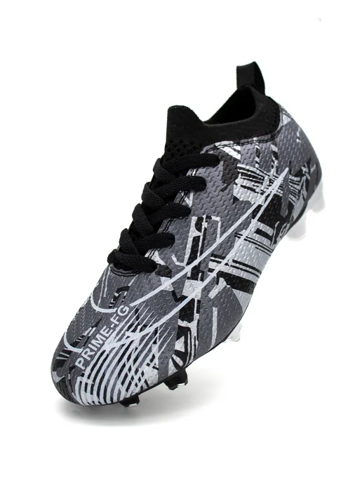 ZBSport Бутсы футбольные с шипами Prime_FG 2.0, черный, фото 4