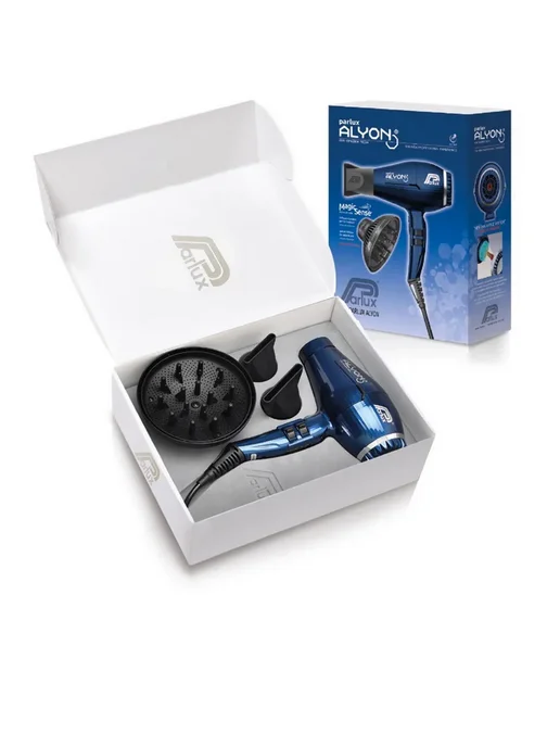 Parlux Набор фен Alyon Night Blue+Diffuser MS Set-0901-AlyonNB, синий, фото 2