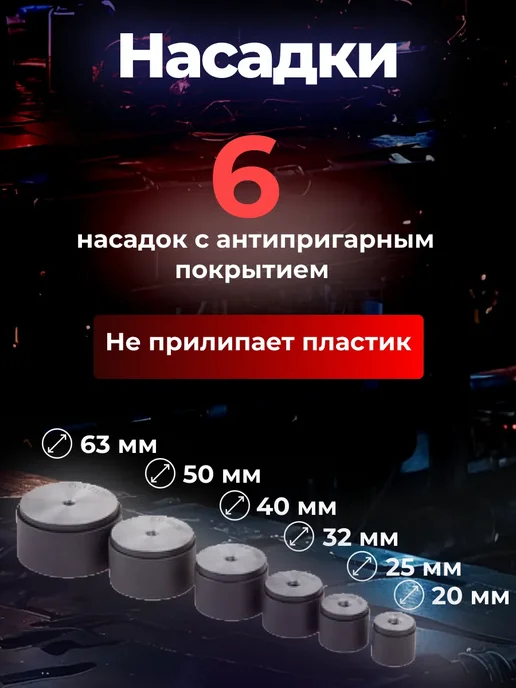 SOLARIS Паяльник для сварки полимерных труб PW-1002, синий, фото 4