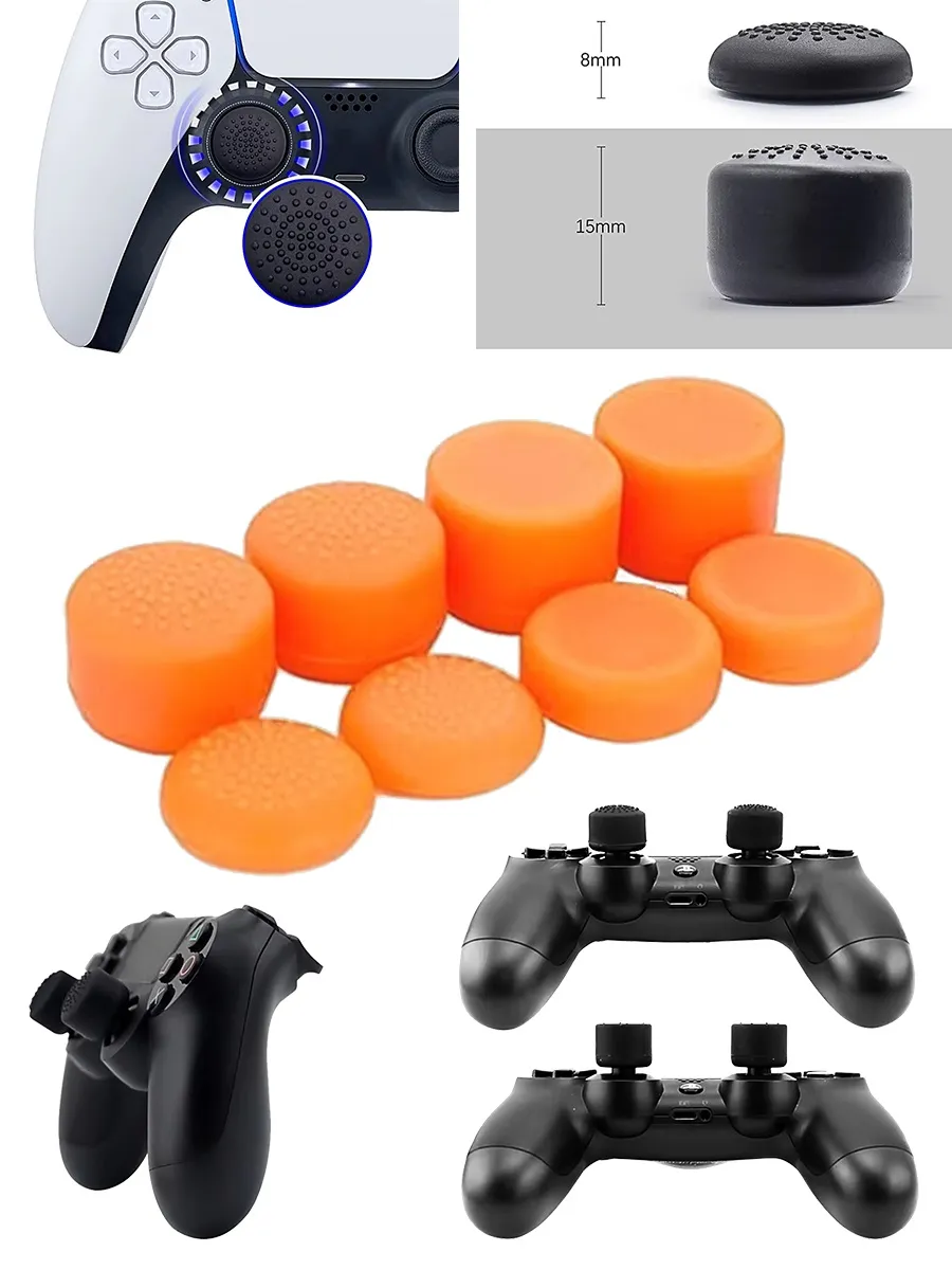 Накладки на стики геймпада PS4,PS5,Xbox 8 штук