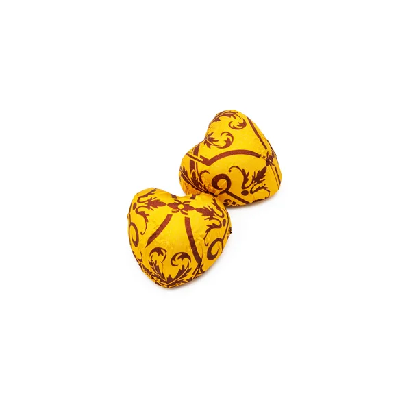 Конфеты шоколадные с ореховым кремом "Сердечки", 3500г