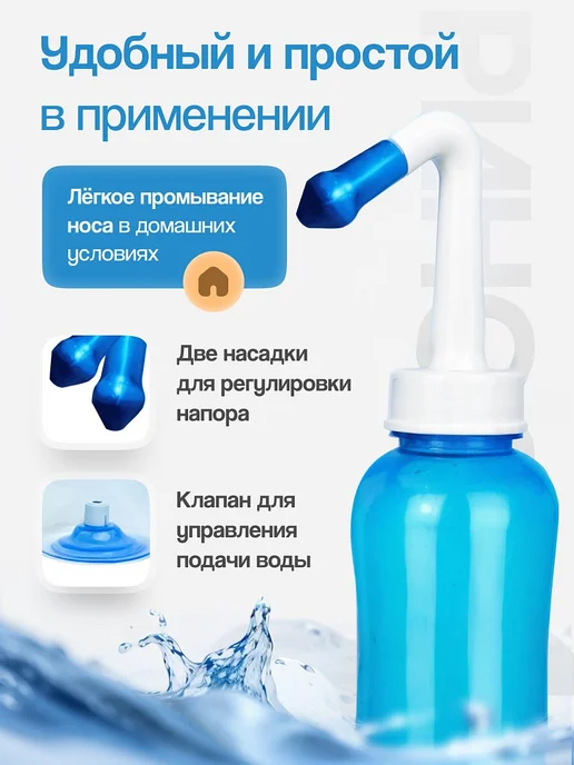 ФармГрупп Ирригатор для промывания носа 300 мл. Риносист, 300 мл, фото 2