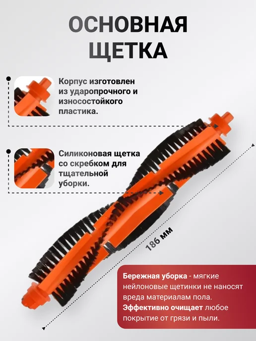 Xiaomi Фильтры для робота пылесоса s10, mop 3C, черный, фото 4