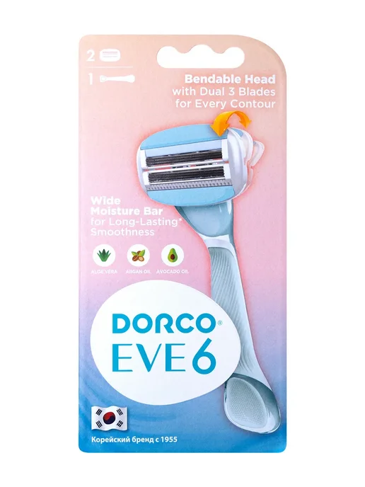 DORCO Станок для бритья Eve 6 жен, вариант