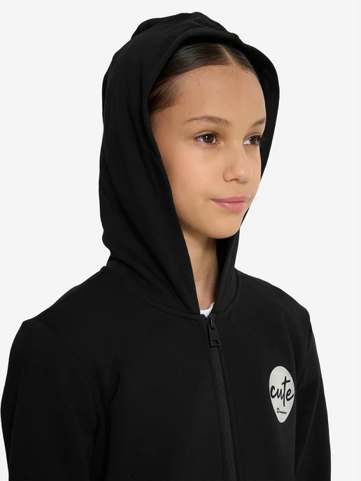 CHAMPION Костюм спортивный для девочек, черный, фото 8