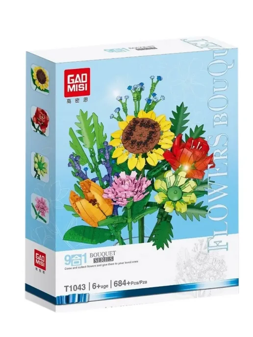 LEGO Конструктор Цветы весенний букет 684 детали, вариант
