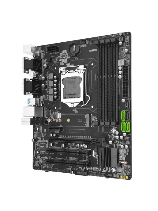 MAHCINIST B85M PRO материнская плата LGA 1150 DDR3 VGA HDMI, вариант, фото 2