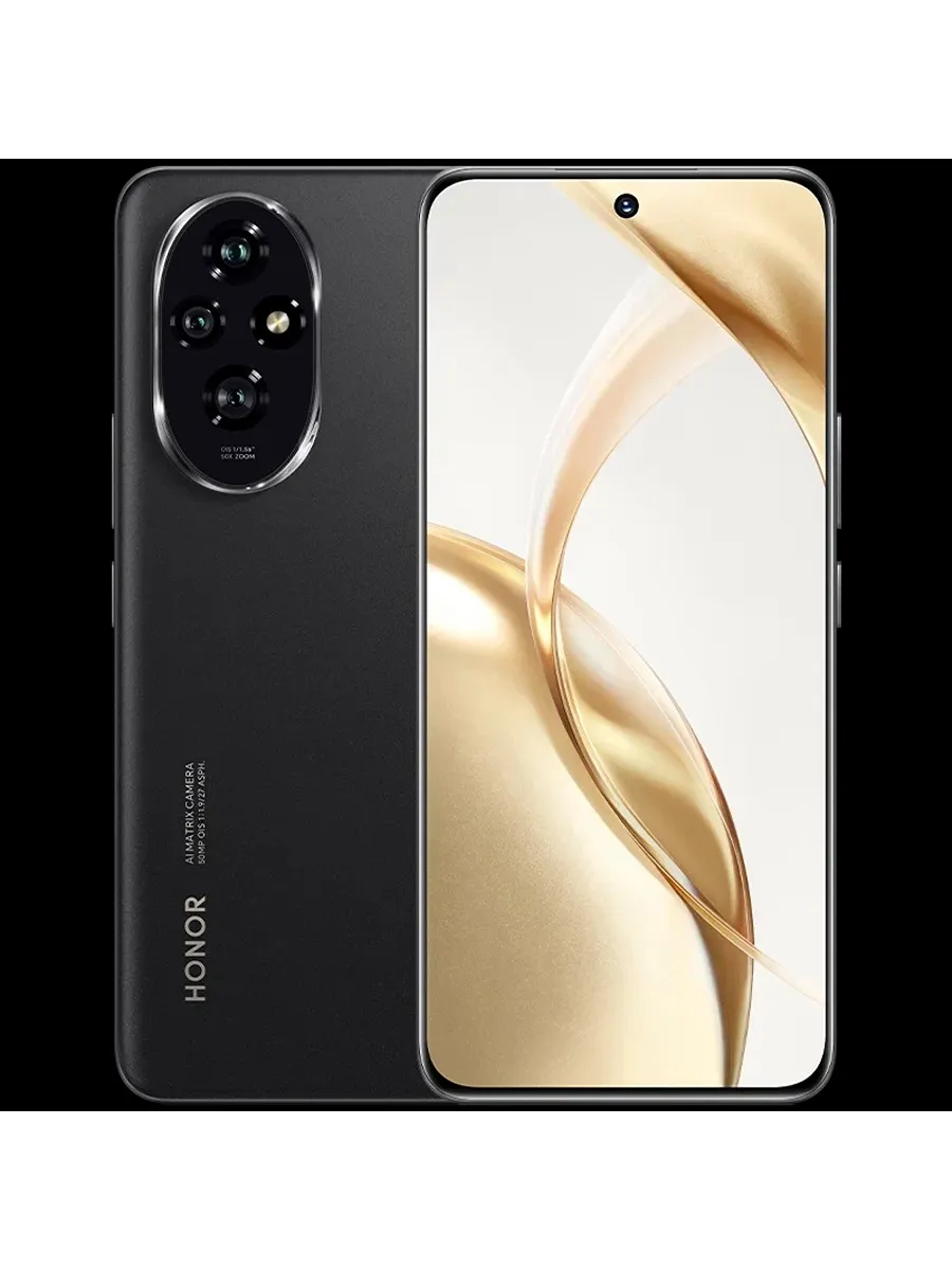 Смартфон 200 8 256 ГБ Black HONOR 314925615 купить за 64 040 ₽ в интернет‑магазине Wildberries