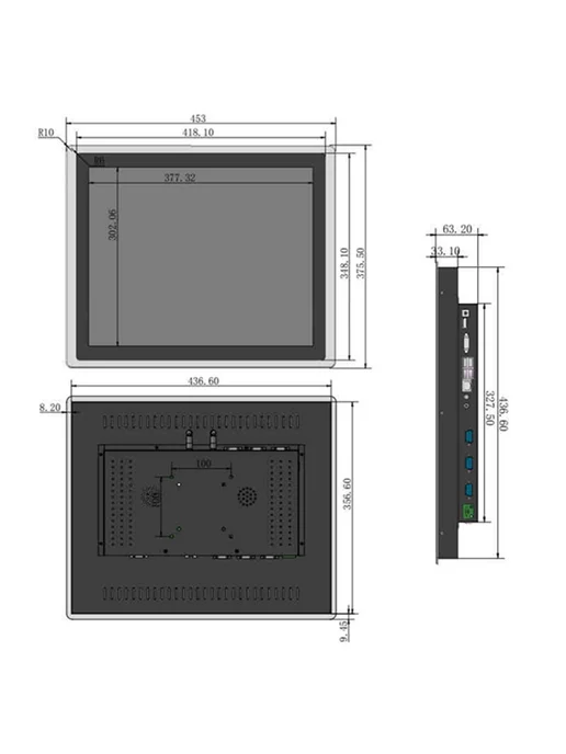 19"Моноблок 1280*1024 (8ГБ,256GB) отрасли русская системa, 1280x1024, 8 ГБ, фото 2