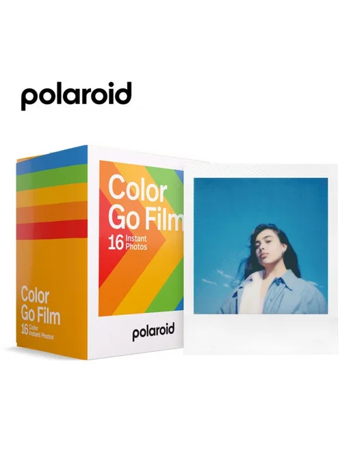 Polaroid Go Instax Цветная Пленка С Двойной Оберткой 16 pcs, 16 шт