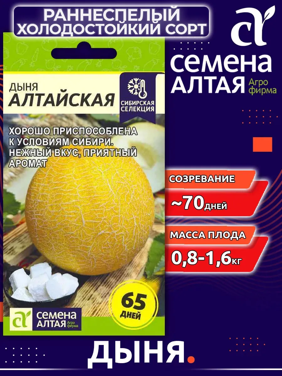 Семена Дыни Алтайская