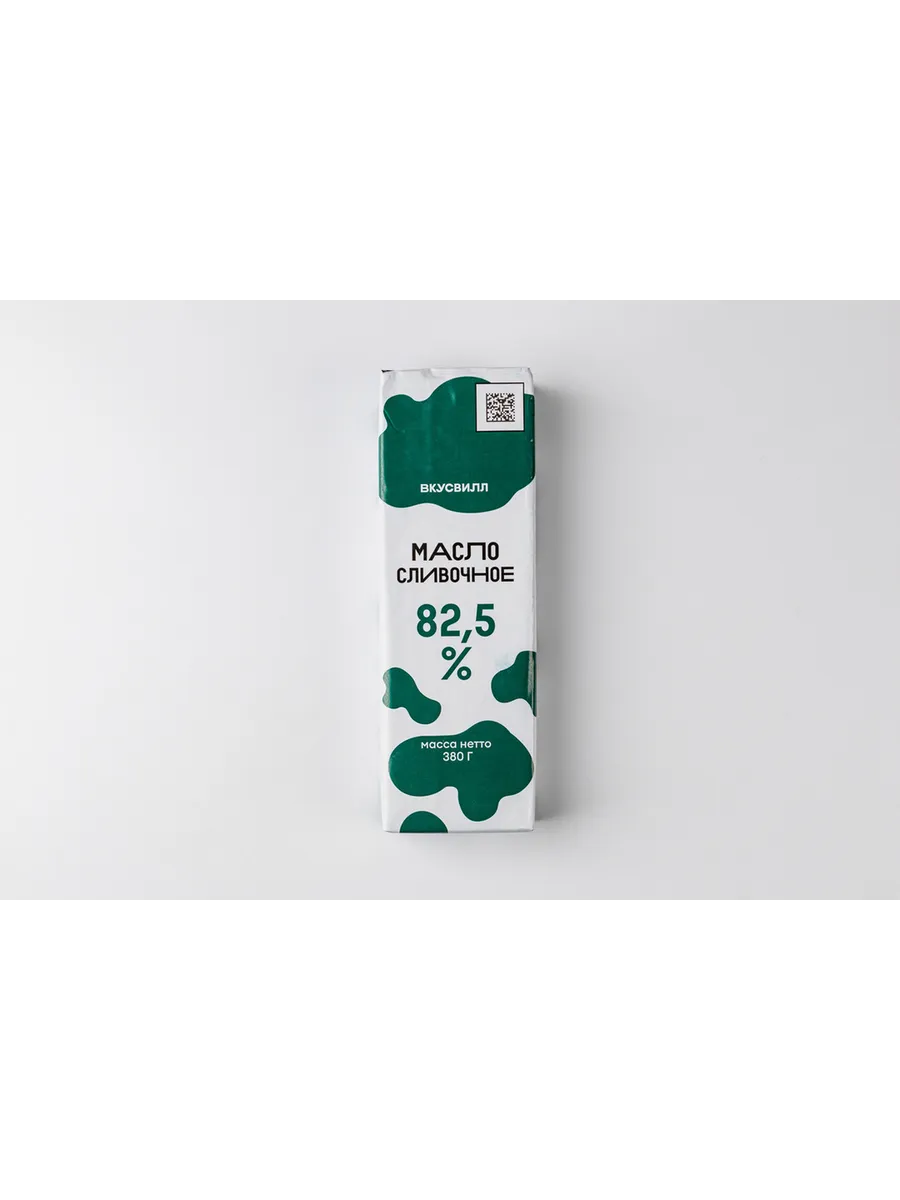 Масло сливочное 82,5%, 380 г