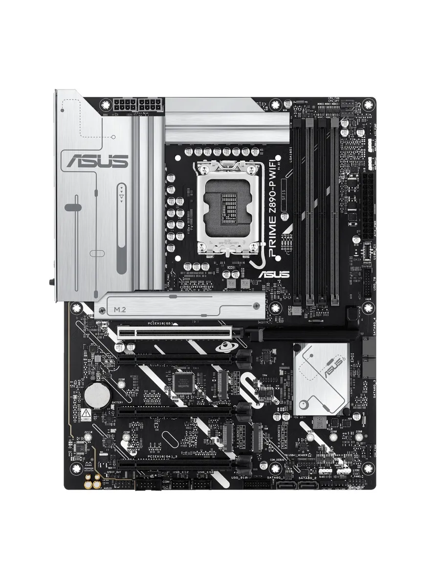 Asus Сист.плата PRIME Z890-P WIFI, Z890, 1851, 4xDDR5 PCI-E x16