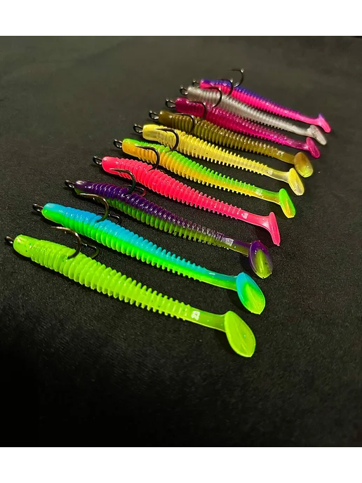 Astra_Jig_Lures Силиконовые приманки для рыбалки на щуку и судака, вариант, фото 2