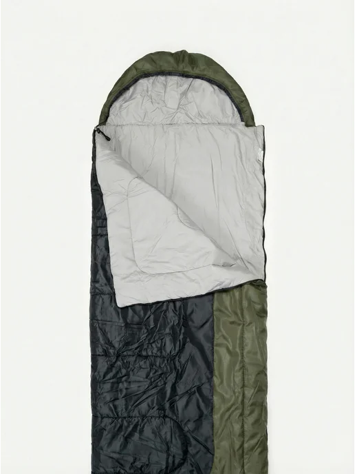 BalMax Спальный мешок Camping Plus до 0 C левый, зеленый, фото 2