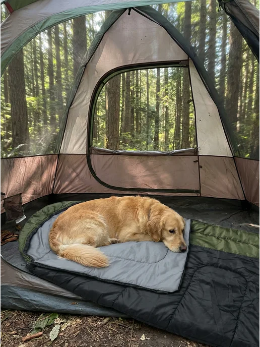 BalMax Спальный мешок Camping Plus до 0 C левый, зеленый, фото 4