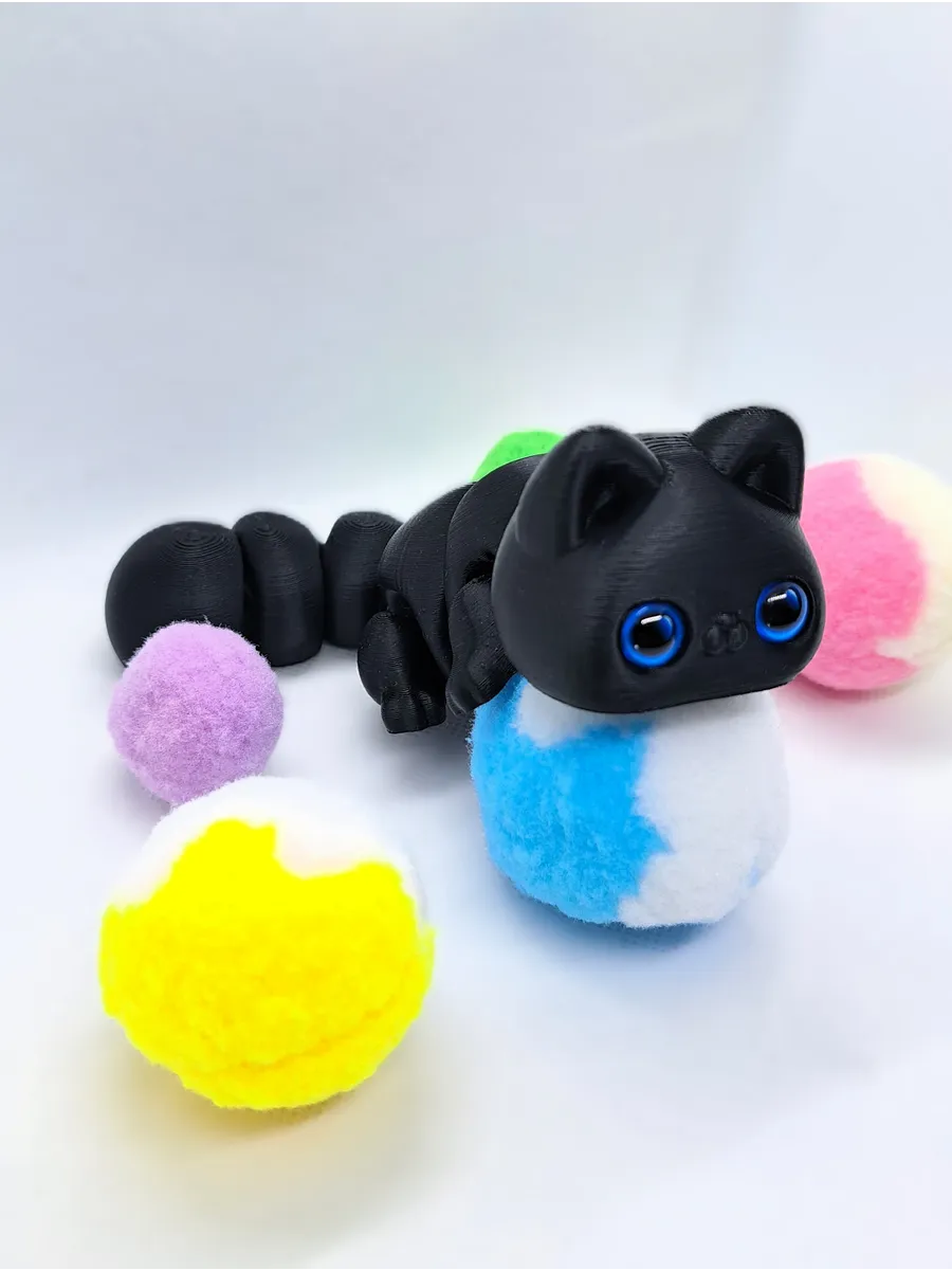 Котенок подвижный 3D антистресс 3Dragons 315680211 купить за 462 ₽ в интернет‑магазине Wildberries