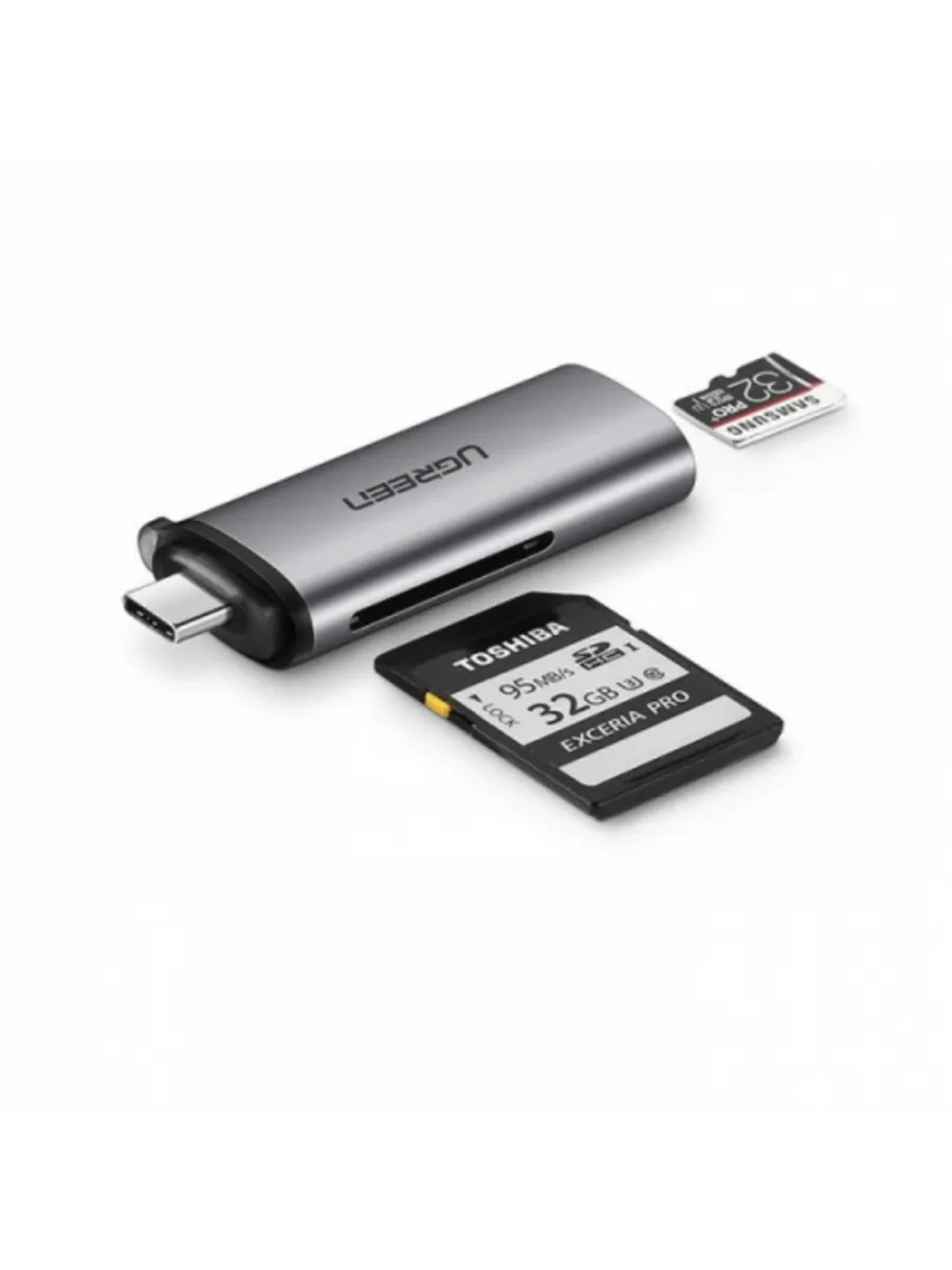 Картридер CM184 USB-C TF + SD 50704