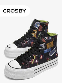 Кеды высокие летние Crosby 316216732 купить за 1 541 ₽ в интернет‑магазине Wildberries