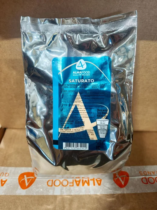 AlmaFood Заменитель сухих сливок SATURATO, 8 шт 8 кг, 8 шт, 8 кг, фото 5