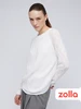 Женский ажурный джемпер с рукавом реглан Zolla 316591509 купить за 1 214 ₽ в интернет‑магазине Wildberries
