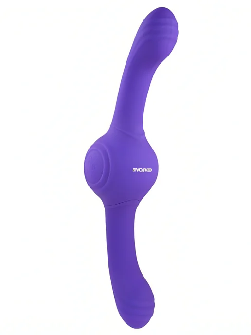 Evolved Двусторонний вибромассажер с гироскопом Our Gyro Vibe, фиолетовый, фото 6