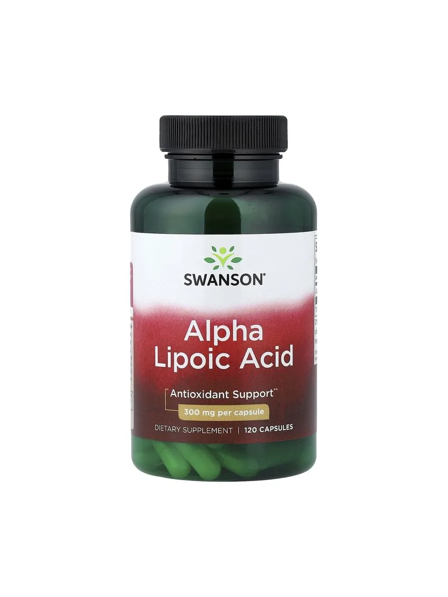 Альфа-липоевая кислота для похудения Alpha Lipoic Acid 300mg