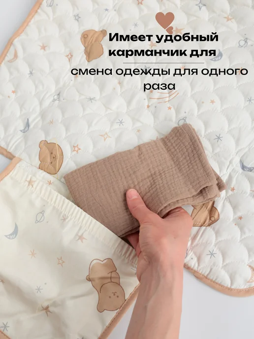 MiniLoo Матрас для пеленания дорожный, вариант, фото 4