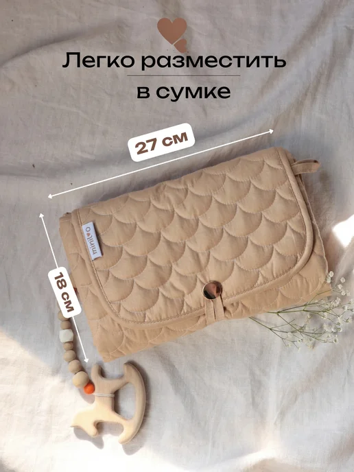MiniLoo Матрас для пеленания дорожный, вариант, фото 6