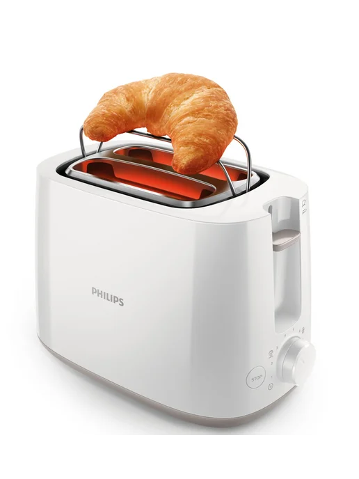 PHILIPS Тостер HD2581 90, белый, фото 3