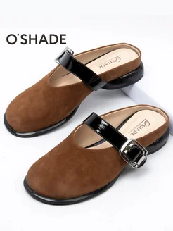 Мюли женские на низком каблуке O`SHADE 316828473 купить за 4 343 ₽ в интернет-магазине Wildberries