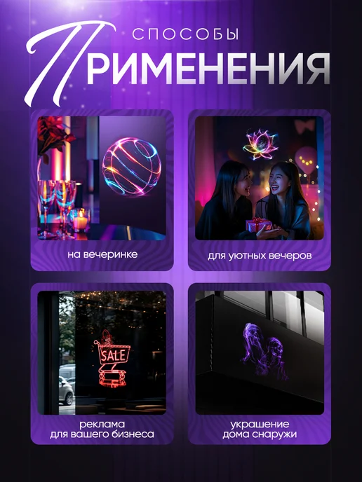 SilverWood Проектор вентилятор голографический, черный, фото 6