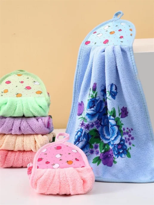 полотенца кухонные из микрофибры набор 6 штук, 12 шт, фото 7