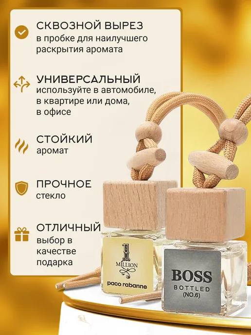 zapah_avto Ароматизатор в машину автопарфюм набор, вариант, фото 5