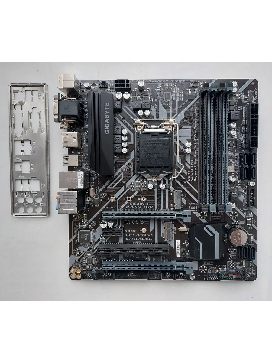 Gigabyte B365M D3H (1151 v2, DDR4, Intel B365) материнская плата