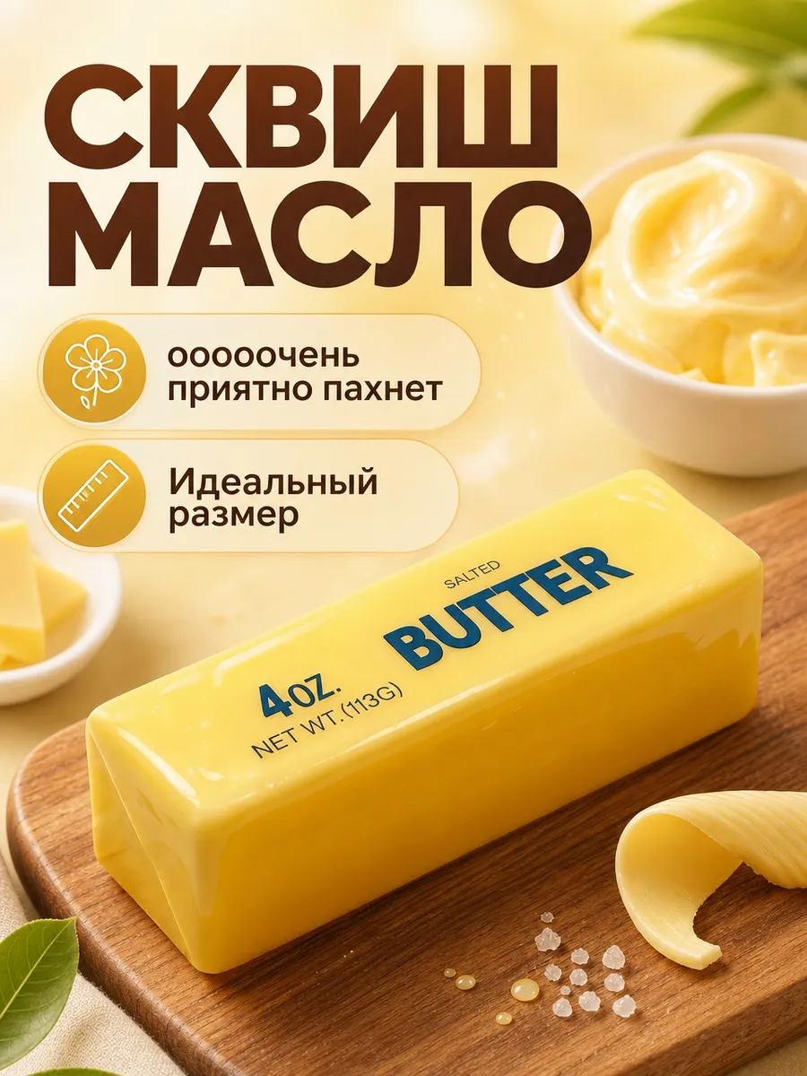 Сквиш масло антистресс butter